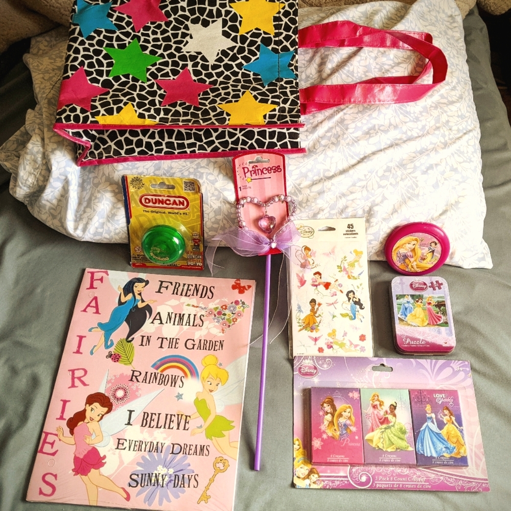 9pc🧚‍♀️DISNEY Princess/Fairies🧚‍♂️Toy Bundle! NWOT